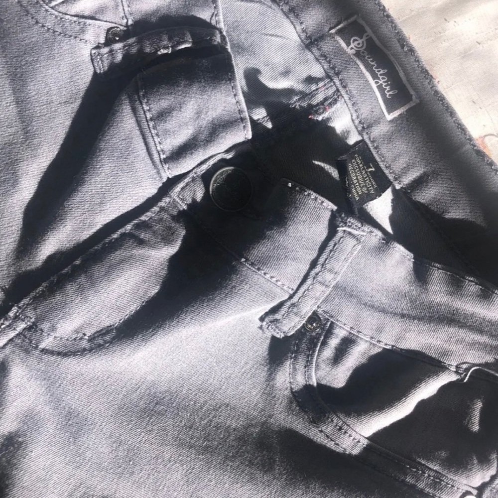 gray jeans